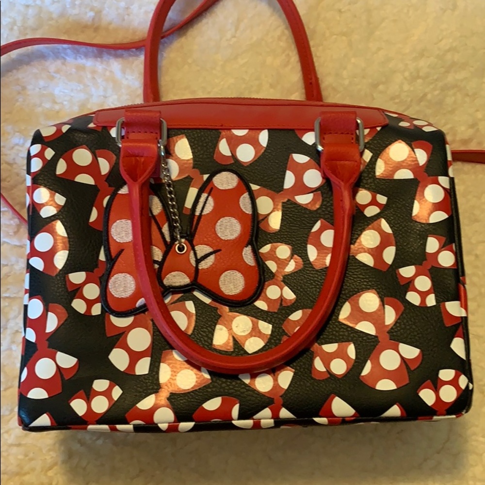 Disney Store Minnie Mouse Bow Satchel - Picture 2 of 7